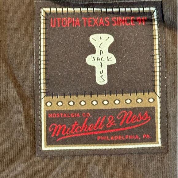 Cactus Jack by Travis Scott x Mitchell & Ness Clemson University Tee *NWT*SZ M - Picture 7 of 11